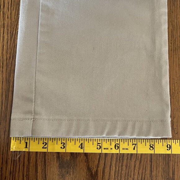 Riders Women's Chino Pants Size 8M Easy Care Straight Leg Mid Rise Stretch Beige - Picture 10 of 10